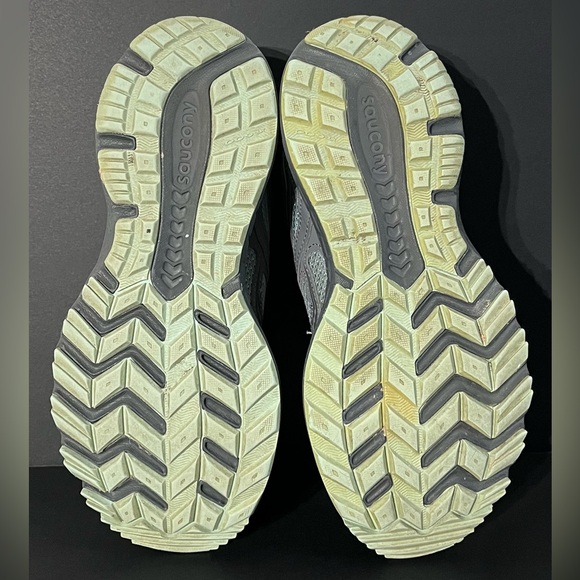 Saucony Cohesion 11 Gray & Mint Running Shoes, Women’s 7.5 - Picture 7 of 8